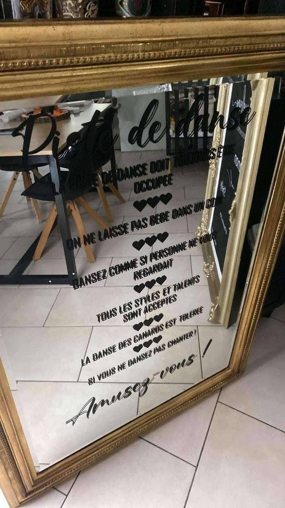 Miroir 120/60, Enlèvement
