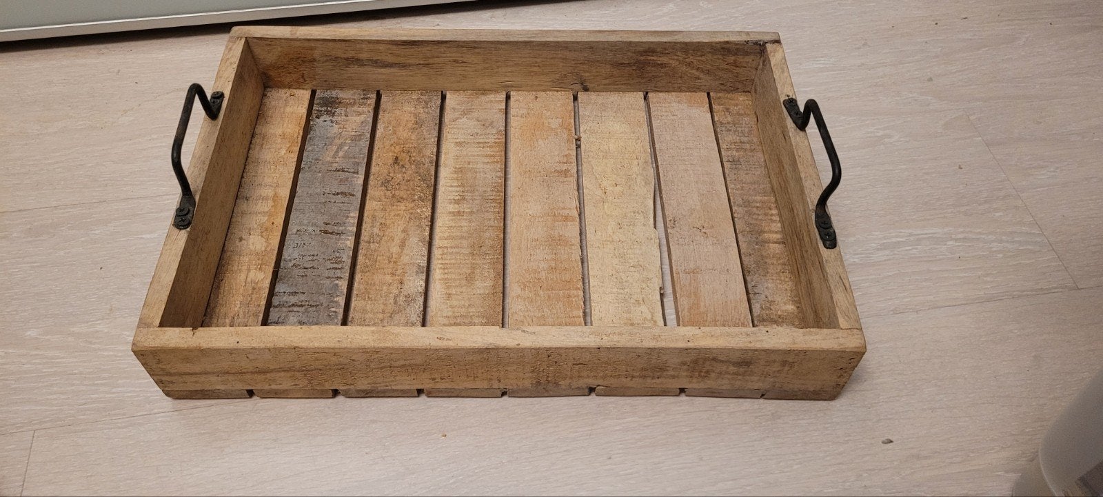 Dienblad landelijk, Ophalen, Hout