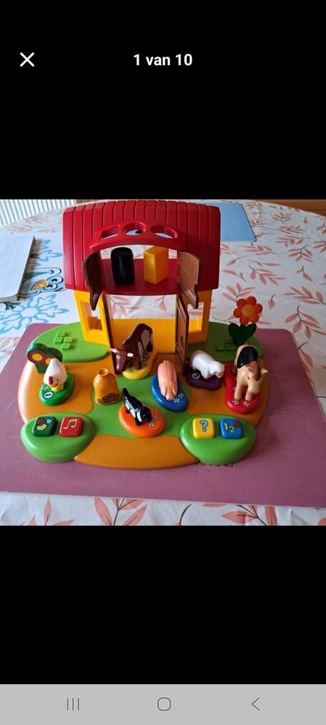 Playmobil 123 interactive boerderij (8 talen), Kinderen en Baby's, Speelgoed | Playmobil, Ophalen