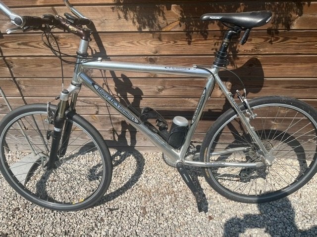 Mountainbike, Fietsen en Brommers, Gebruikt, Vering, 10 tot 15 versnellingen, Velgrem