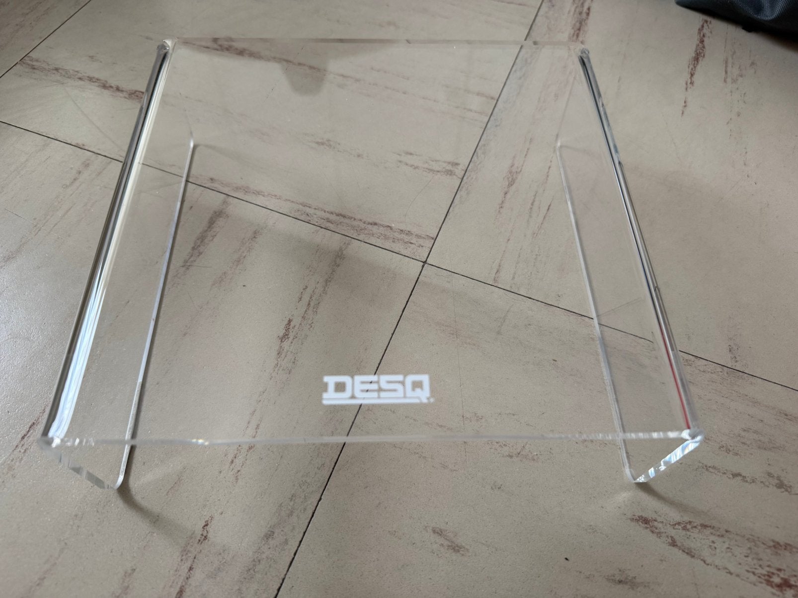 Acryl verhoger voor pc monitor, Ophalen of Verzenden, Zo goed als nieuw