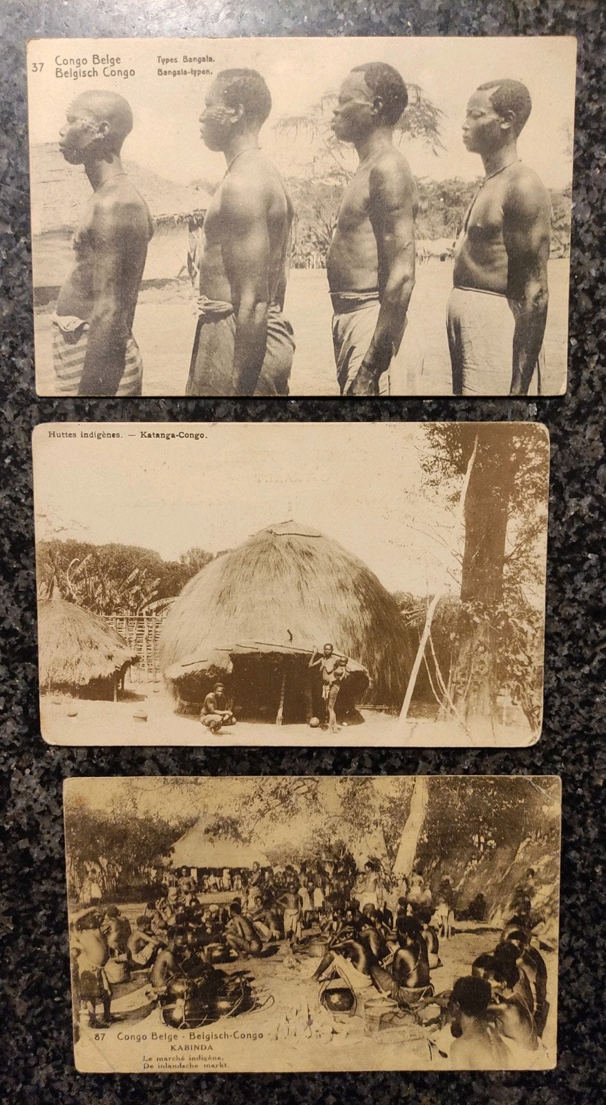 3 fois Congo belge, Enlèvement ou Envoi