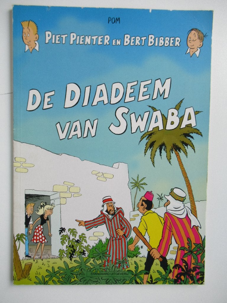 piet pienter...nr.22...de diadeem van swaba......standaard, Enlèvement ou Envoi, Comme neuf