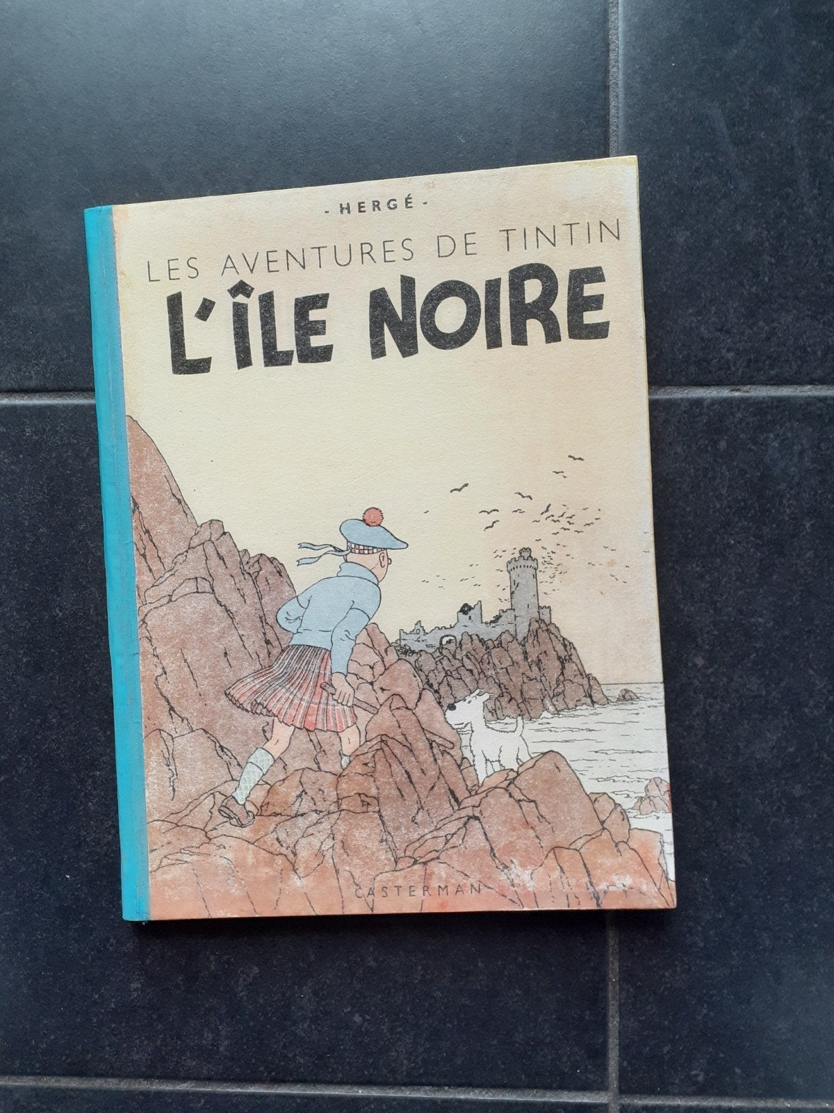 TINTIN L'ILE NOIRE, Enlèvement ou Envoi