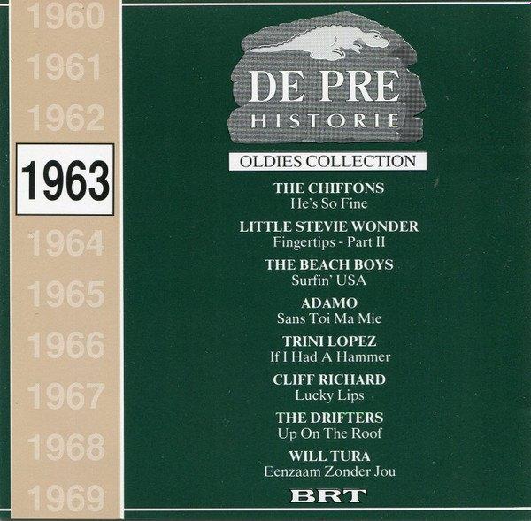 CD De Pre Historie 1963 ADAMO/BEACH BOYS/DRIFTERS>> Zie nota, Cd's en Dvd's, Ophalen of Verzenden