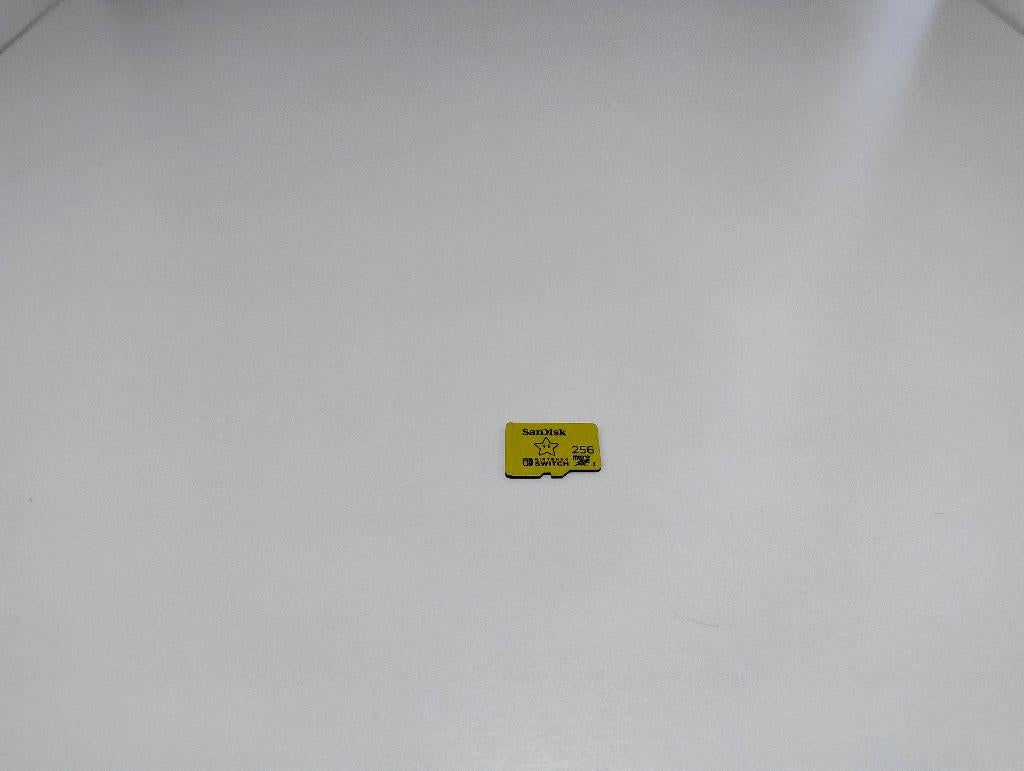 Nintendo SanDisk SD-kaart 256GB – €30, Ophalen, Zo goed als nieuw, Switch, Overige typen