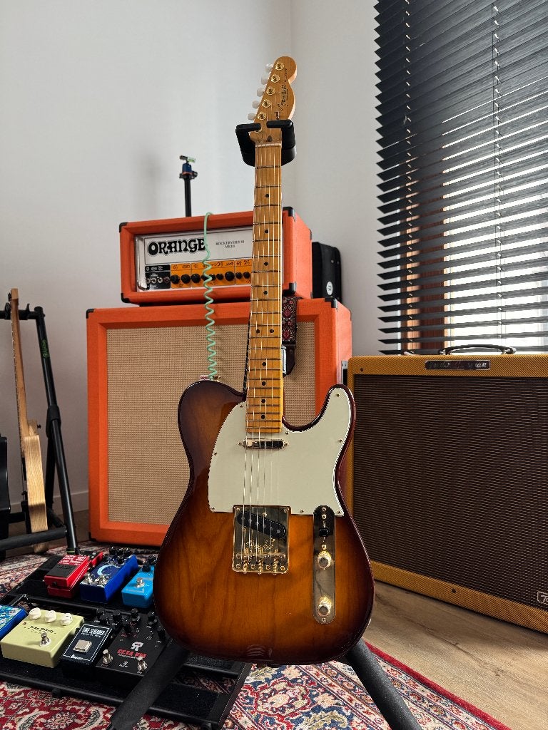 Fender Telecaster 75th Anniversary Commemorative, Muziek en Instrumenten, Ophalen, Zo goed als nieuw, Solid body, Fender