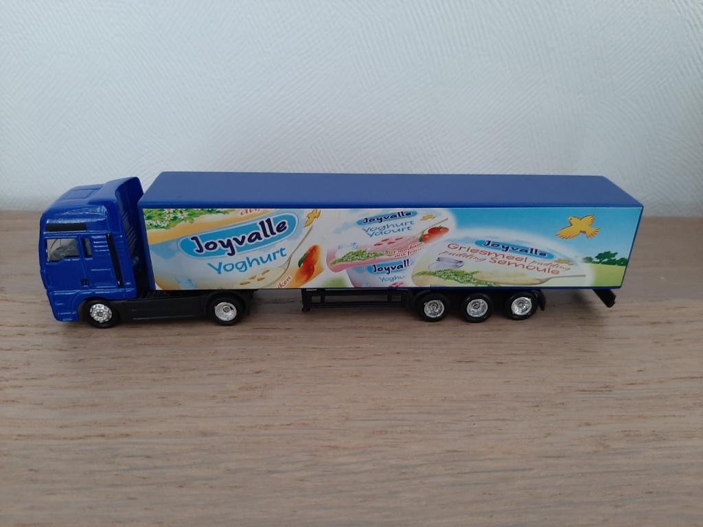 man truck met aanhanger, Ophalen, Gebruikt