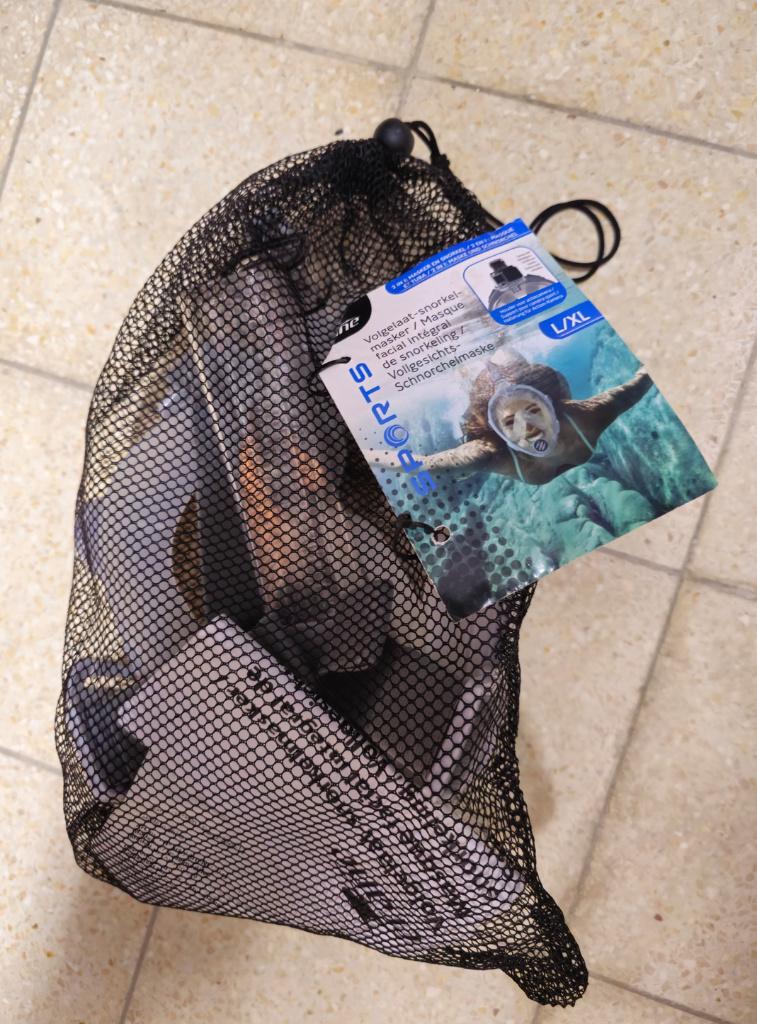 snorkelmasker, Watersport en Boten, Ophalen of Verzenden, Nieuw, Snorkelmasker