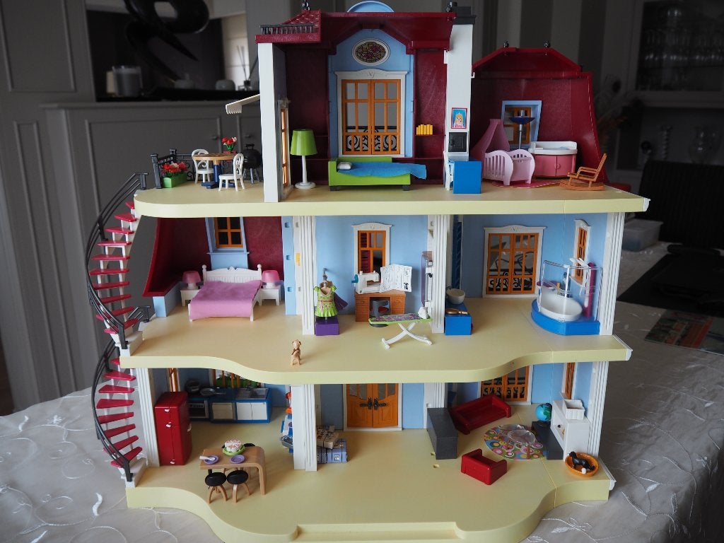 poppenhuis, Kinderen en Baby's, Ophalen, Gebouw, Complete set, Fantasy