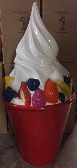 Crème glacée au yogourt glacé 170 cm - crème glacée, Enlèvement, Neuf