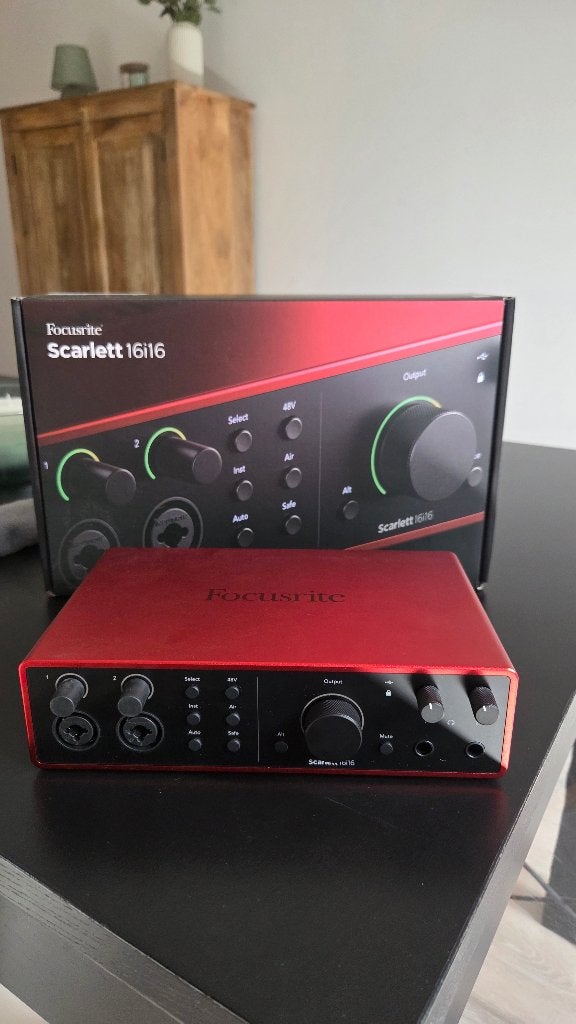 Carte son Focusrite 16i16 4è gen, Enlèvement ou Envoi, Comme neuf, Externe, Focusrite