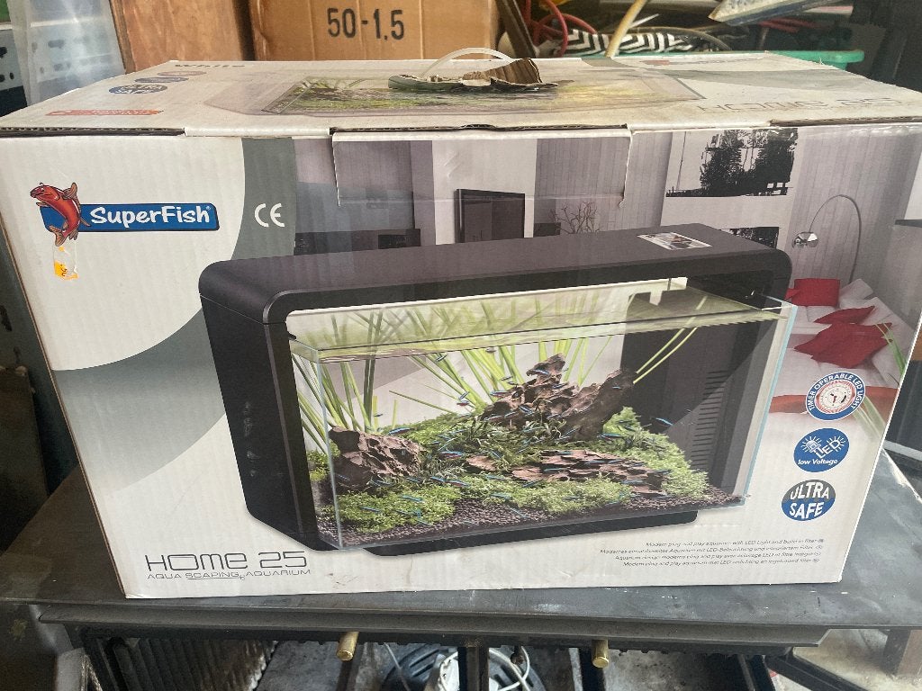 Aquarium, Ophalen, Nieuw
