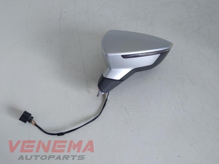 Rétroviseur extérieur gauche d'un Seat Leon, Autos : Pièces & Accessoires, -, 3 mois de garantie, Utilisé, -