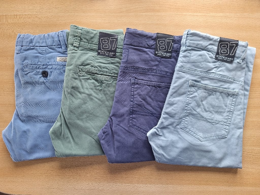 4 lange zomerbroeken voor jongen - 10 jaar, Kinderen en Baby's, Broek, Gebruikt, State of Art, Ophalen of Verzenden