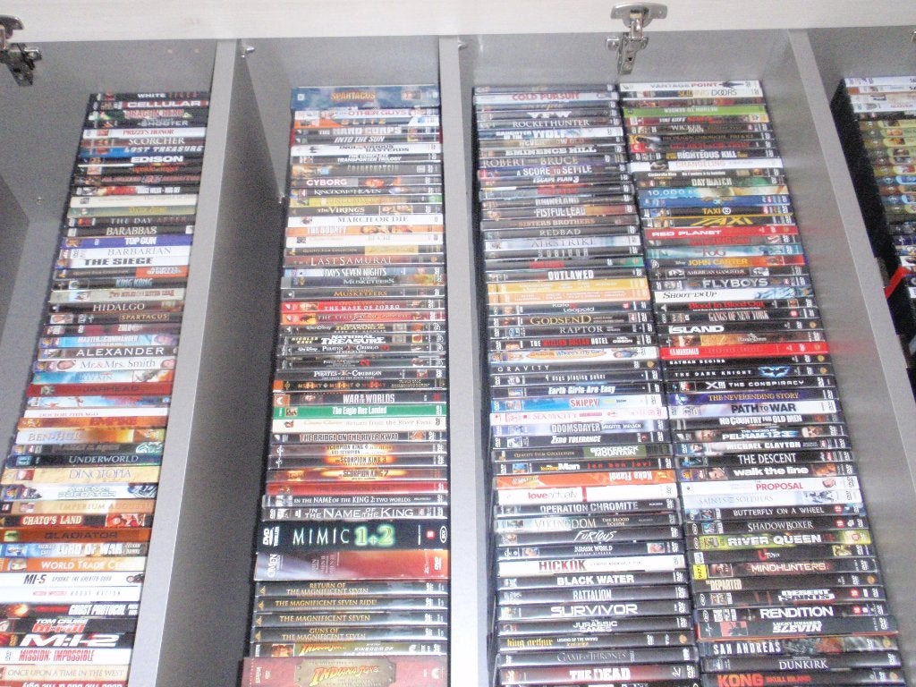 dvd,s, Ophalen, Zo goed als nieuw