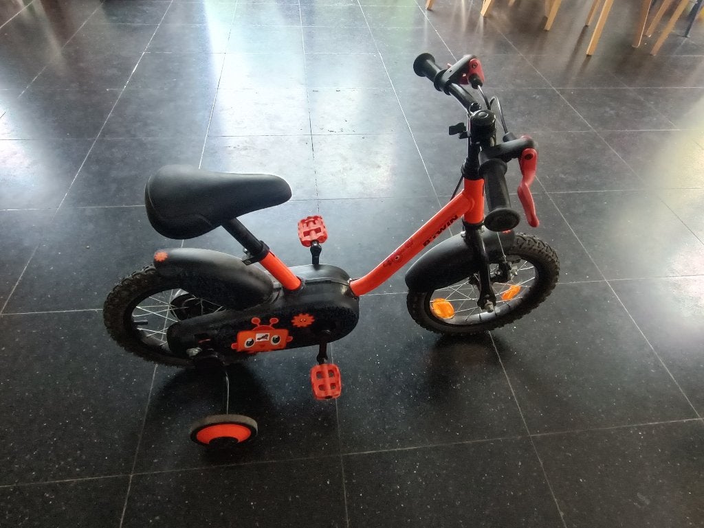Vélo enfant, Frein sur jante, Stabilisateurs, Comme neuf, Enlèvement