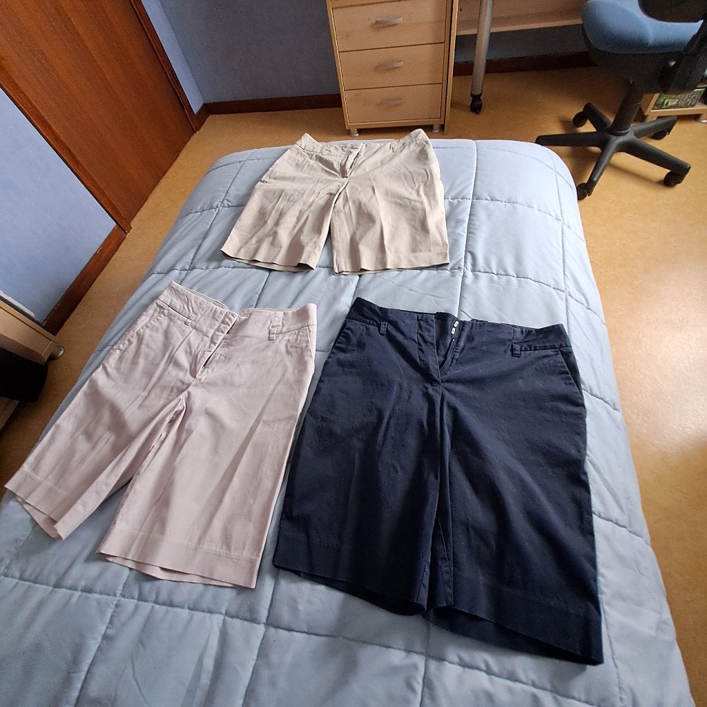 3 korte broeken, Kleding | Dames, H&M, Overige kleuren, Ophalen of Verzenden, Zo goed als nieuw