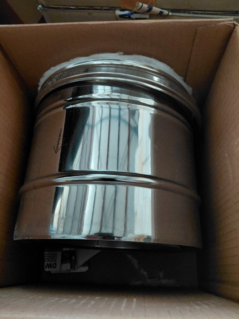 inox buis en bocht dubbelwandig, Ophalen of Verzenden, Nieuw, Inox