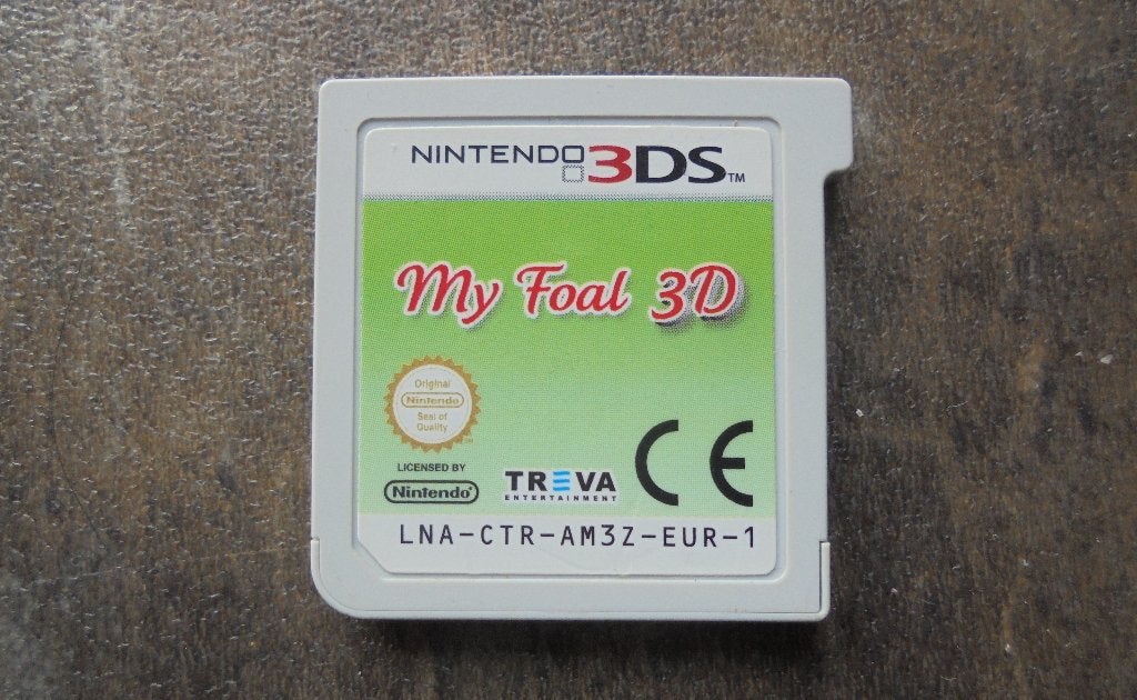 My Foal 3D voor 3DS (zie foto's), Games en Spelcomputers, Games | Nintendo 2DS en 3DS, Gebruikt, 1 speler, Ophalen of Verzenden