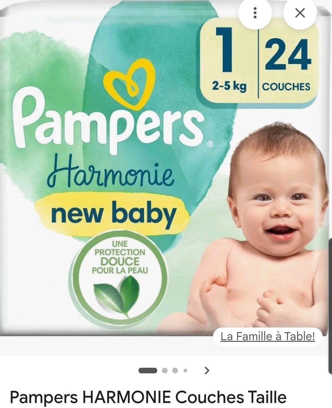 Pampers nr 1, Enlèvement