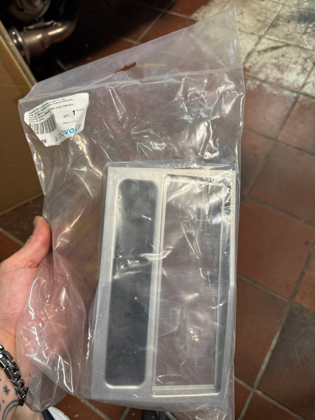Ombouw frame naar 1 din radio, Enlèvement, Comme neuf