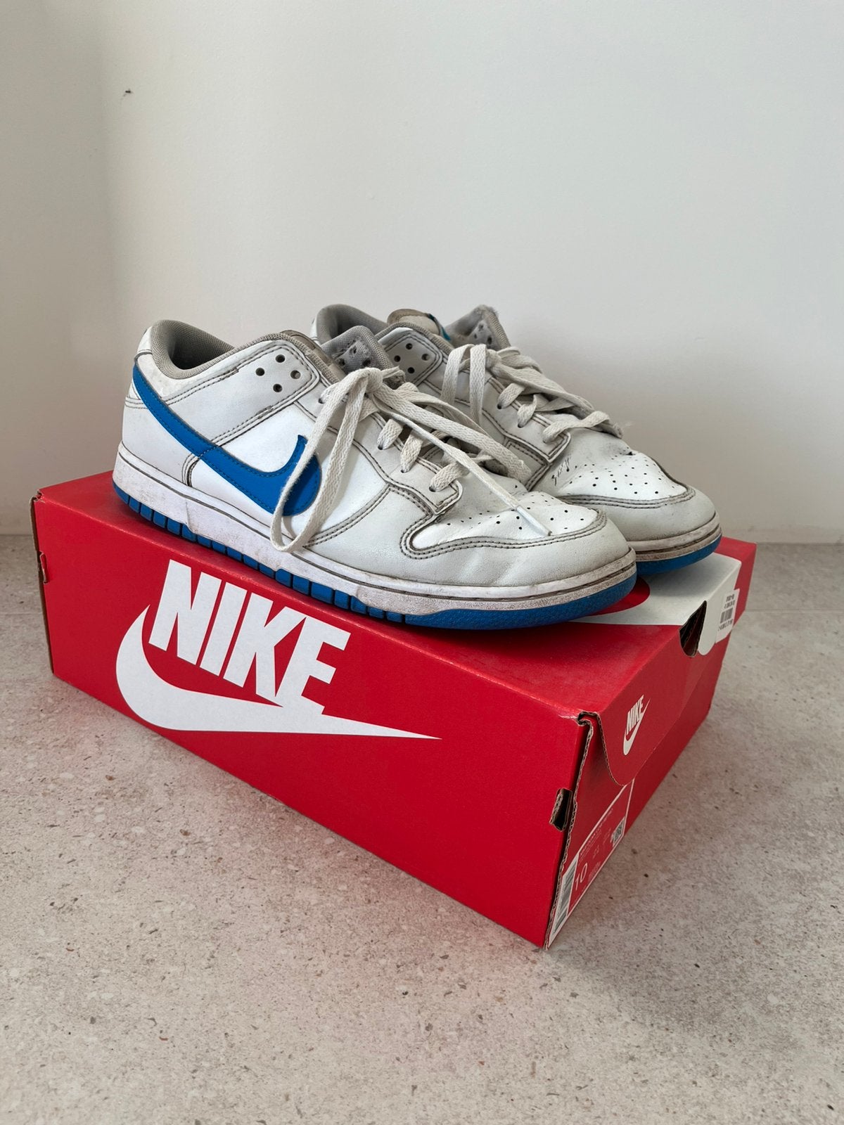 chaussures Nike, Enlèvement ou Envoi, Porté, Bleu, Baskets