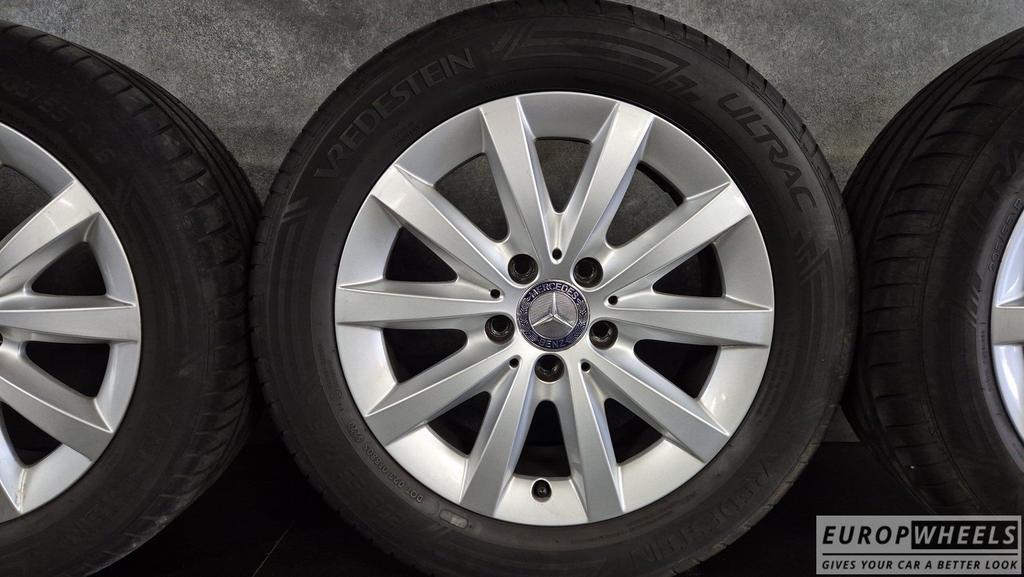 16 inch Mercedes A B CLA Klasse W246 W177 zomerbanden, Auto-onderdelen, Banden en Velgen, Gebruikt, -, Banden en Velgen, Zomerbanden