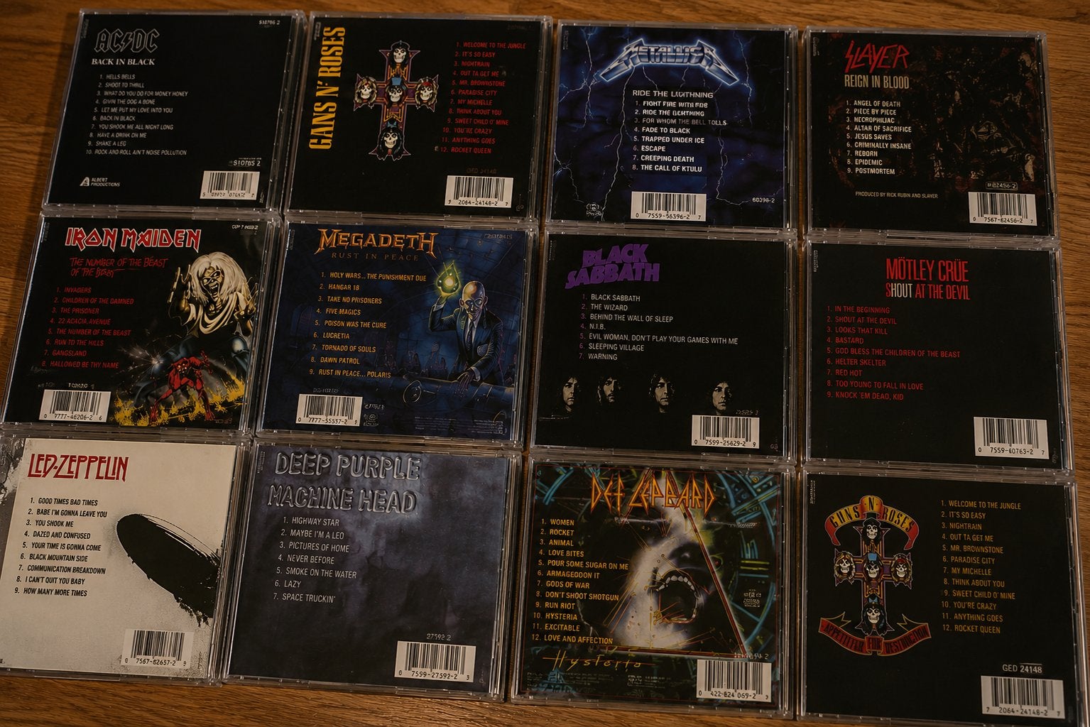 Hardrock en metal cd's, Cd's en Dvd's, Cd's | Hardrock en Metal, Ophalen of Verzenden