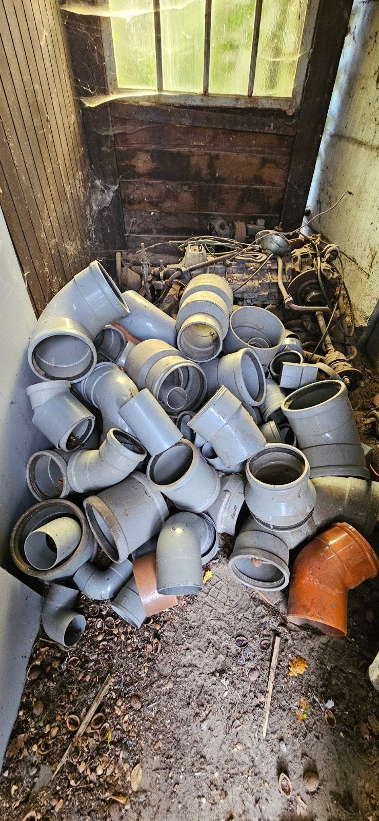 PVC buizen en bochten, Ophalen, PVC, Bochten