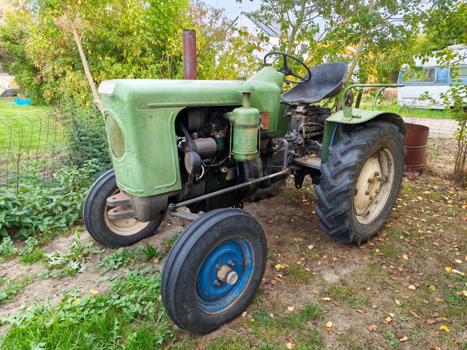 tracteur Vendeuvre, Enlèvement