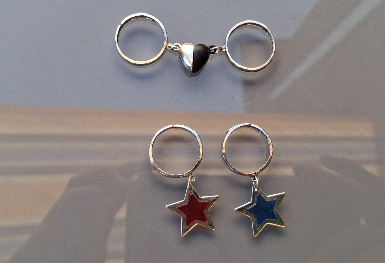bague ajustable, Handtassen en Accessoires, Ophalen of Verzenden, Nieuw, Staal, Overige typen