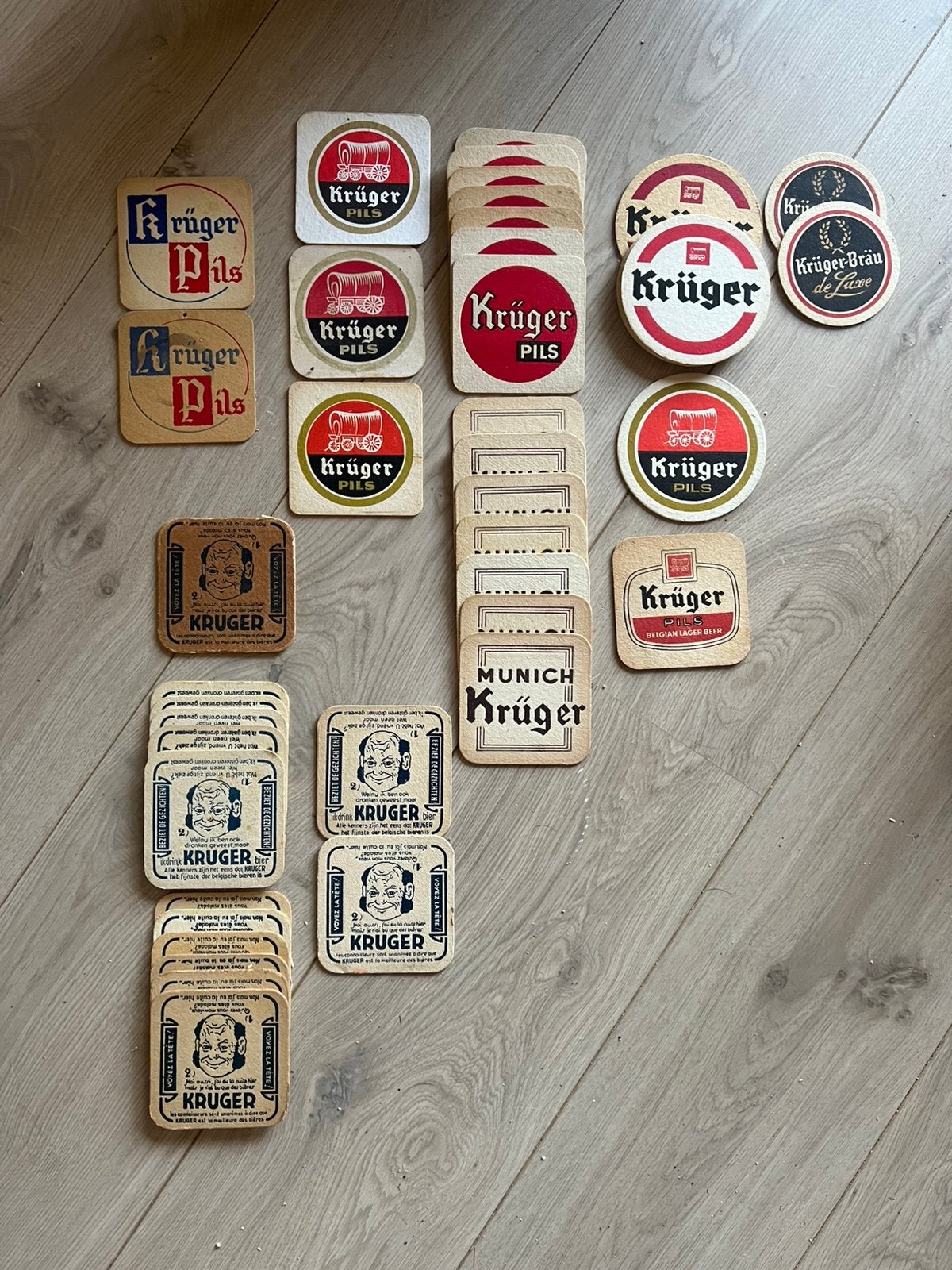 Bierviltjes Krüger Eeklo, Verzamelen, Ophalen