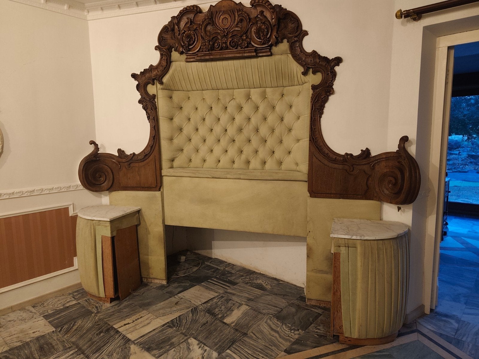(neo-)barok of Rococo-stijl hoofdbord, Ophalen of Verzenden