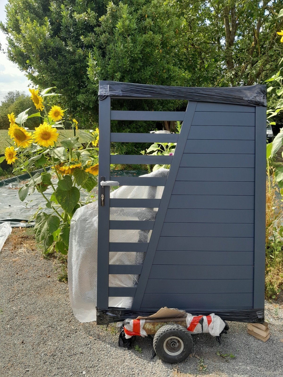 porte jardin portillon poteau portail  7016, Jardin & Terrasse, Enlèvement ou Envoi