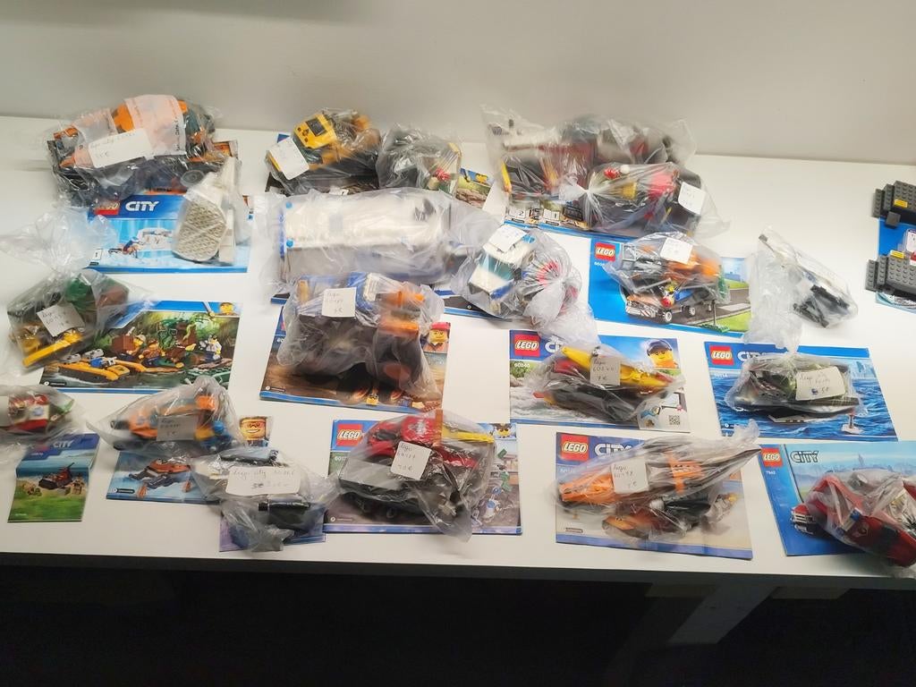 16 Lego City sets, Ophalen of Verzenden