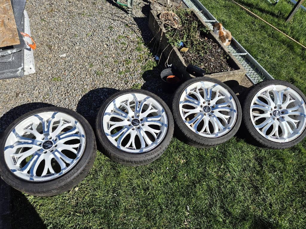 Pneu et jante aluminium, Gebruikt, 17 inch, Band(en), Zomerbanden