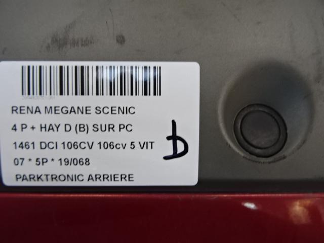 CAPTEUR AIDE AU STATIONNEMENT Renault Scénic II (JM), Utilisé, Renault