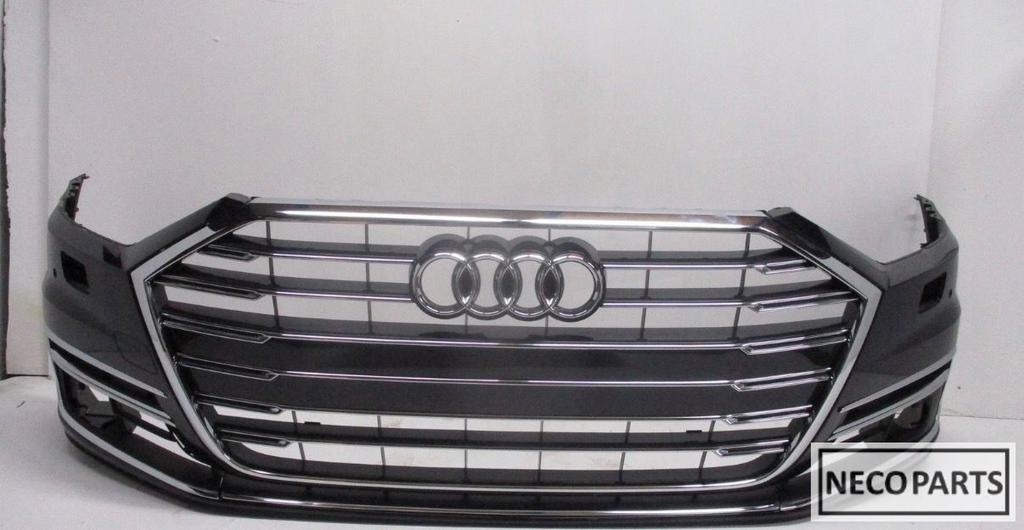 AUDI A8 4N0 XENON 6XPDC VOORBUMPER ORIGINEEL ALLES LEVERBAAR, Auto-onderdelen, Gebruikt, -, Achter, -
