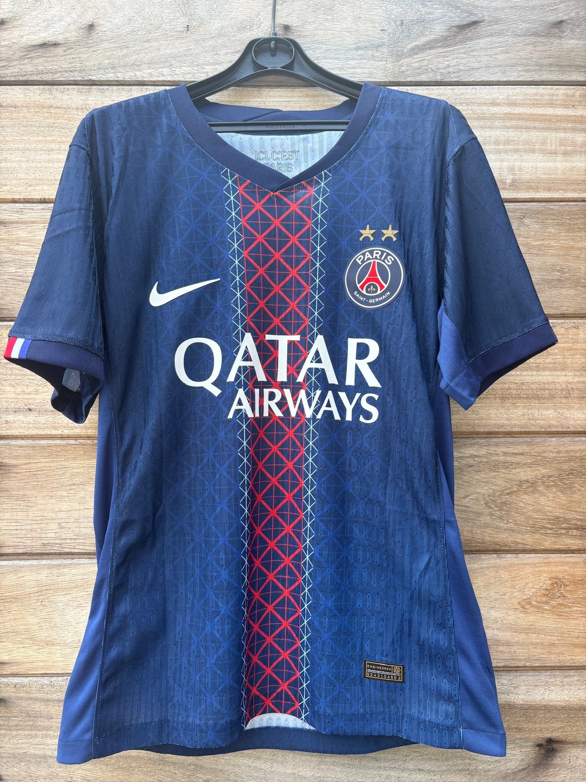 Psg shirt Dembele 2 steren op de shirt maat s en m, Maat S, Ophalen, Zo goed als nieuw, Shirt