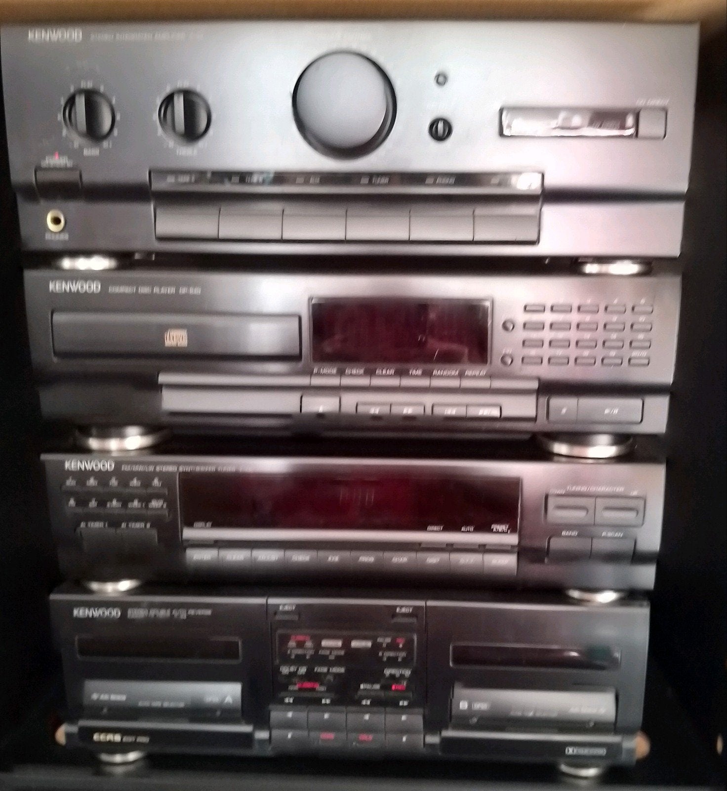 Vintage hifi-set Kenwood, Ophalen