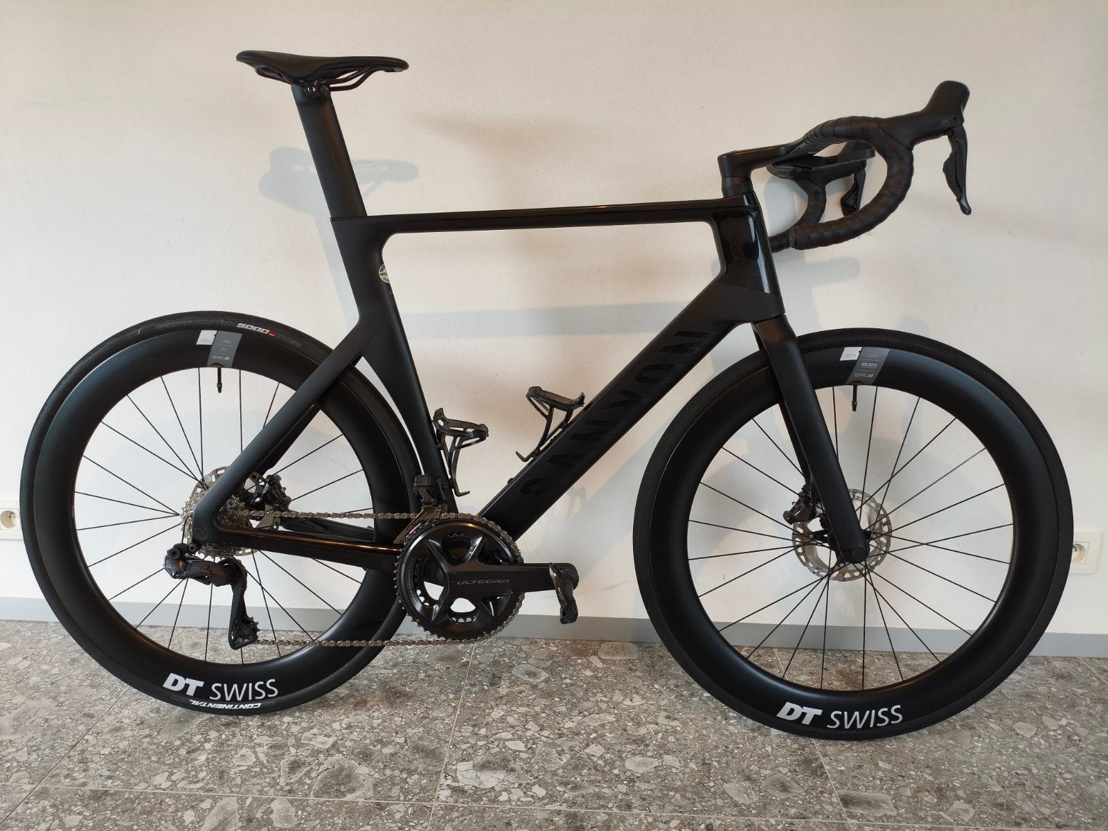 Canyon Aeroad CF SLX Stealth Black XL - Ultegra Di2 12sp, Fietsen en Brommers, Ophalen, Gebruikt, Carbon, 57 tot 61 cm