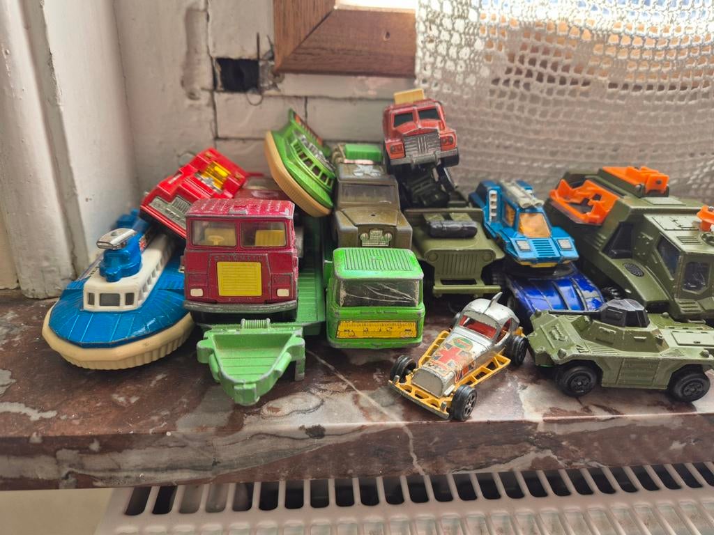 Lot vnl matchbox  en een paar Dinky 25 stu auto's speelgoed, Ophalen of Verzenden, Matchbox, @, Lesney