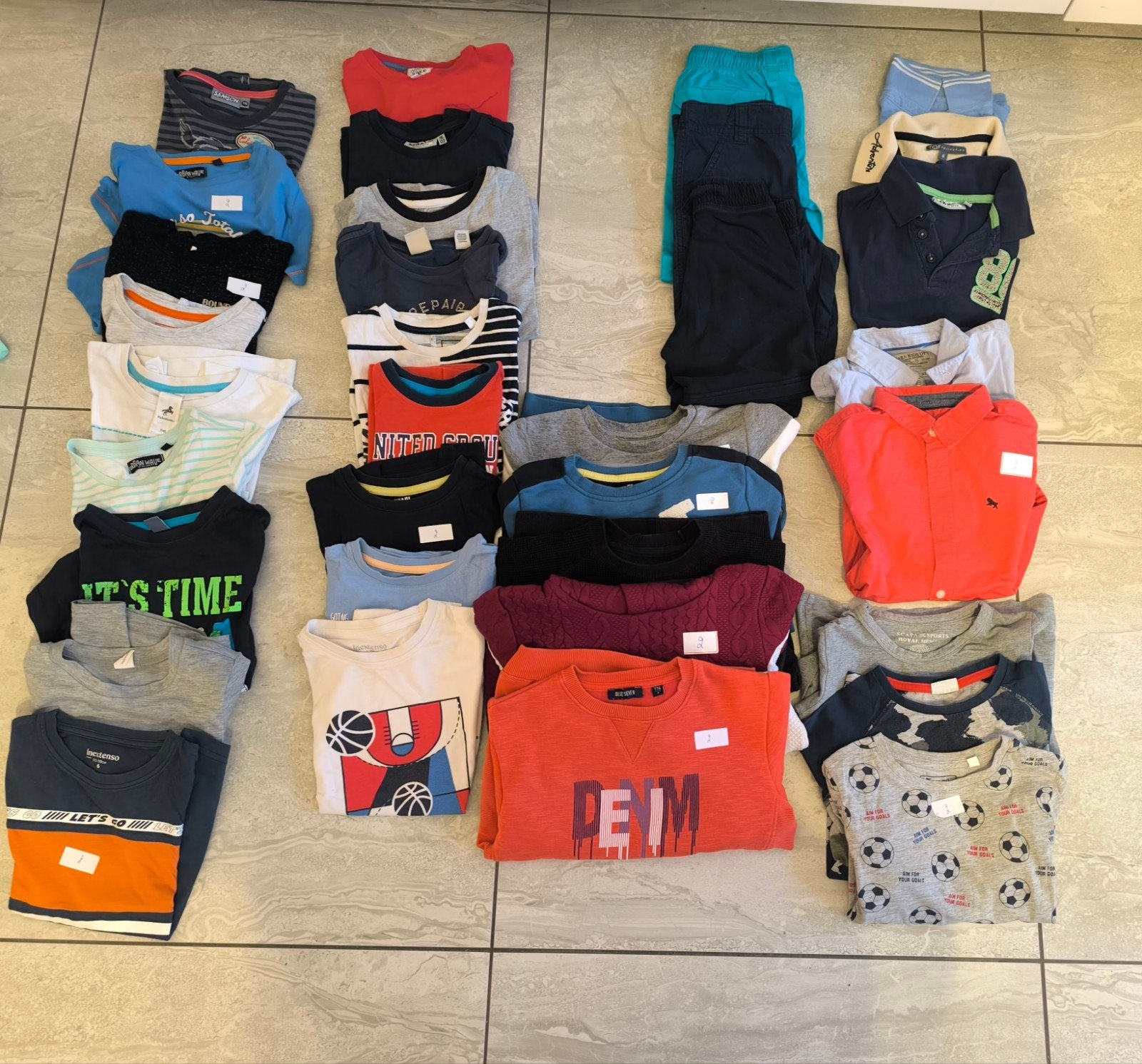kledijpakket 116, Ophalen