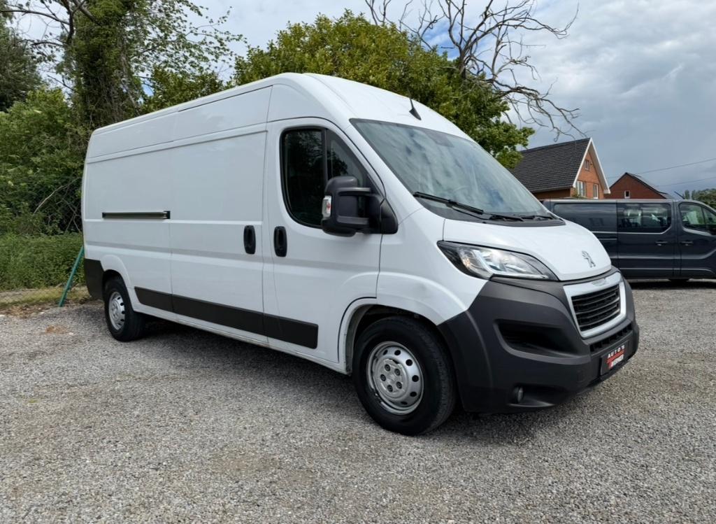 Peugeot Boxer 2.2 // L3 H2 // 165 Pk // Cruise Control //GPS, Voorwielaandrijving, Stof, 3000 kg, Wit