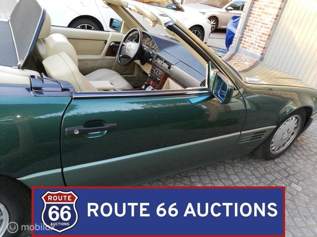 Mercedes-Benz 300 SL | 1990 | Route 66 Auctions, Auto's, Oldtimers, Zwart, Mercedes-Benz, Bedrijf, Handgeschakeld