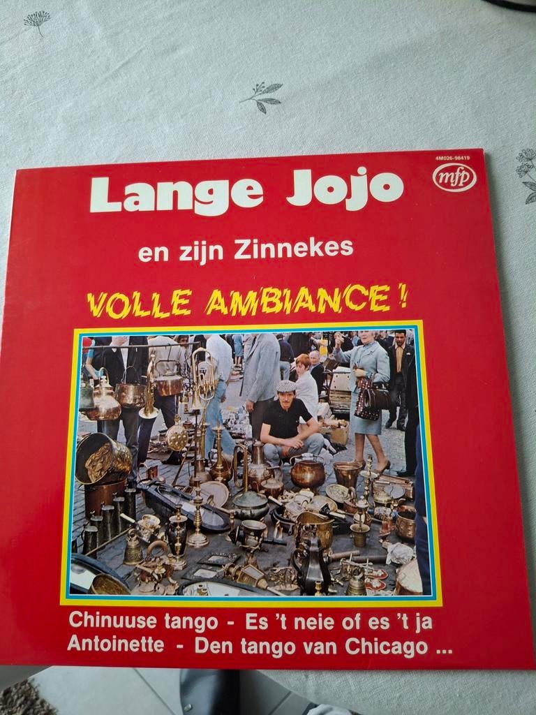 Lp  lange jojo en zijn zinnekes volle ambiance, Cd's en Dvd's, Vinyl | Nederlandstalig, Ophalen of Verzenden