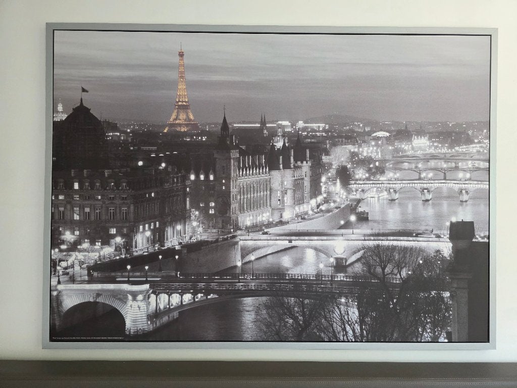 Cadre Ikea Paris, 140 cm, Multicolore, Comme neuf, Enlèvement