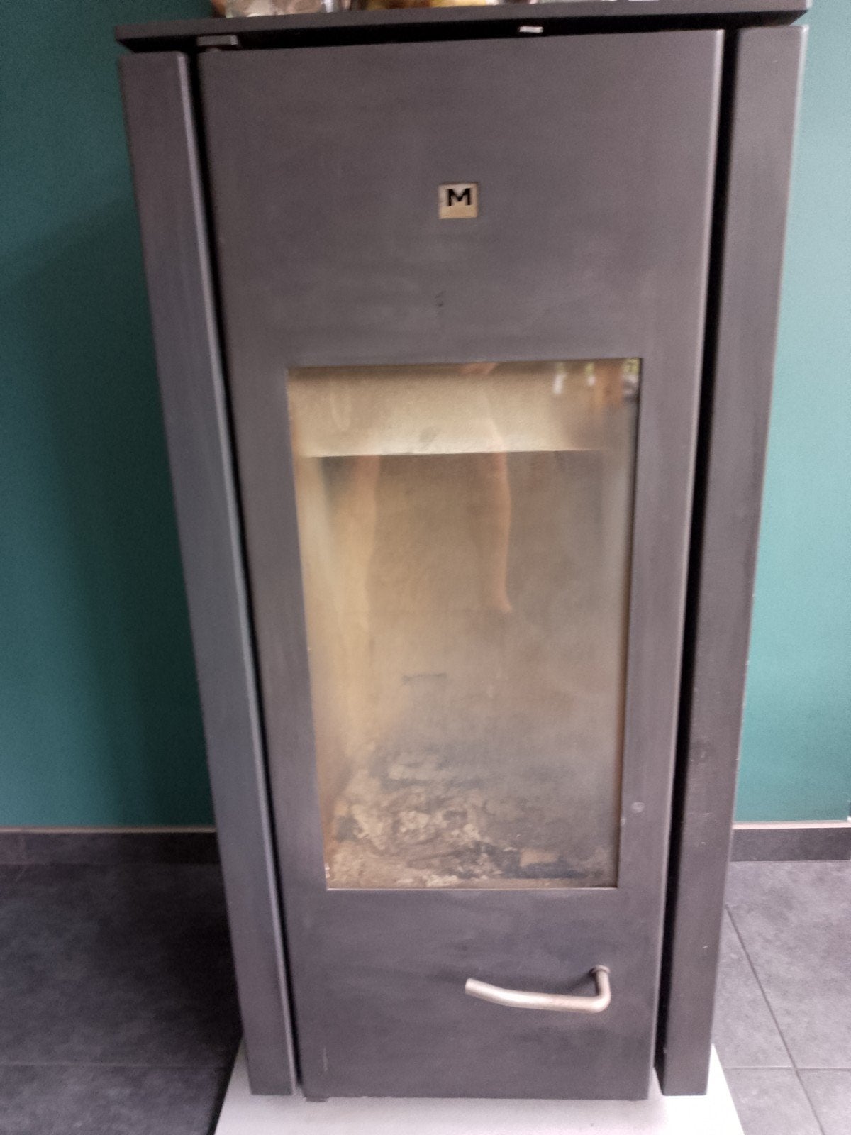 Houtkachel M-design H 116, B 54, D 40 cm, Huis en Inrichting, Haarden, Ophalen
