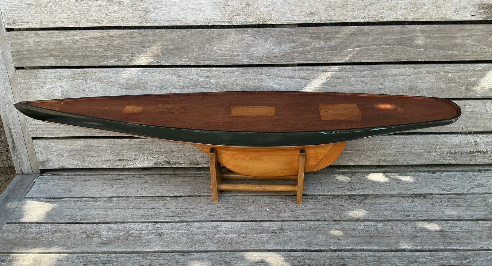 Houten scheepsromp, Hobby en Vrije tijd, Modelbouw | Boten en Schepen, Ophalen, Gebruikt